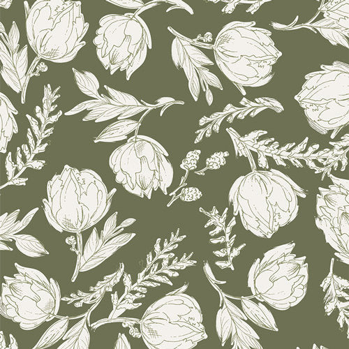 Unruly Terrace Earth GTH-37502 | Gathered by Bonnie Christine | Art Gallery Fabrics | Quilting Fabric | Continuous Yardage | Fat Quarter
