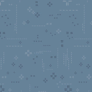 AGF Decostitch Blue Minerale DSE-710 | Decostitch Elements by Art Gallery Fabrics | Yardage | Fat Quarter | Quilting Fabric