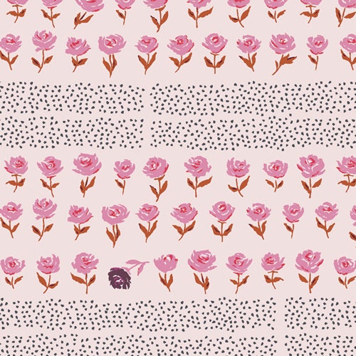 Mayfair Hyde Park Blush MAF-79208 | Mayfair by Amy Sinibaldi | Art Gallery Fabrics | Continuous Yardage | End of Bolt | Destash