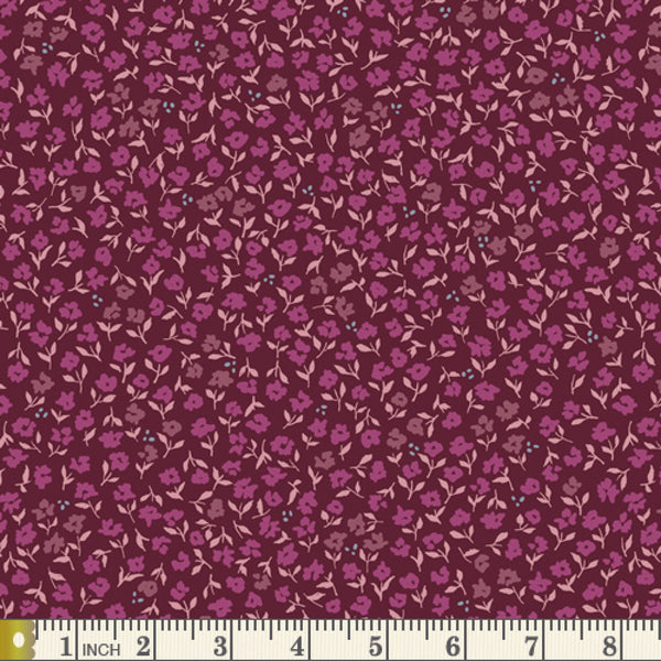 Mayfair Promenade Plum MAF-79202 | Mayfair by Amy Sinibaldi | Art Gallery Fabrics | Continuous Yardage | Fat Quarter