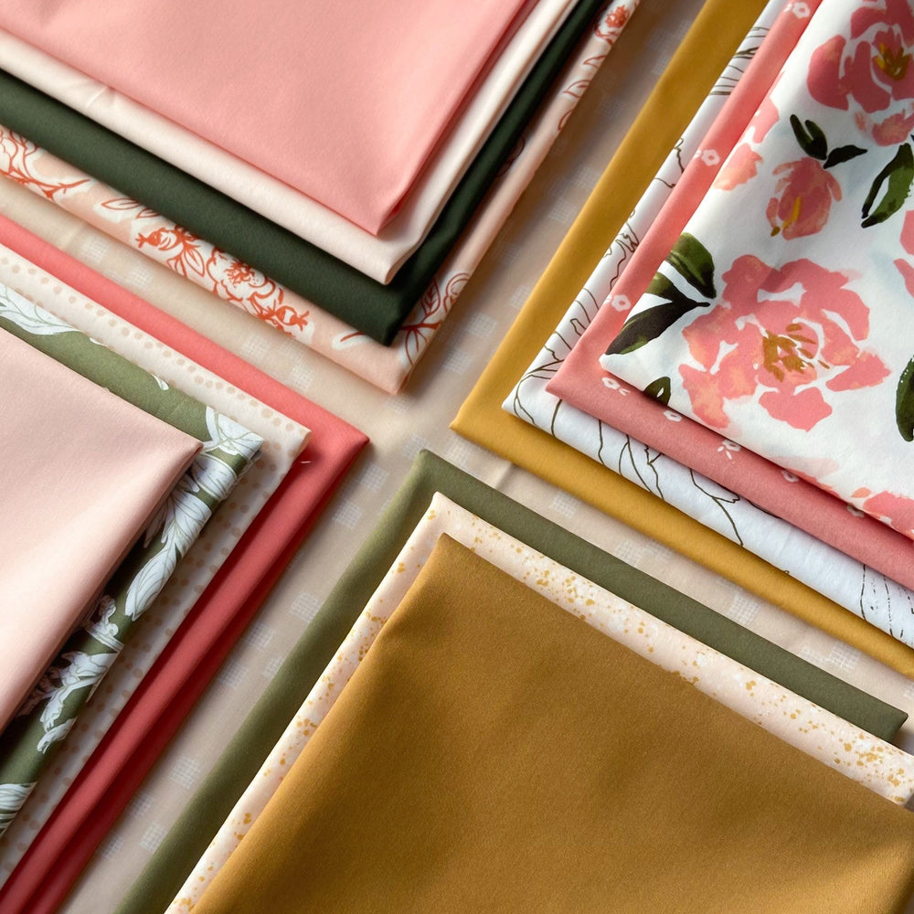 Curated Fat Quarter Bundle | 16 Fat Quarters | Hand Selected Art Gallery Fabrics Quilting Bundle
