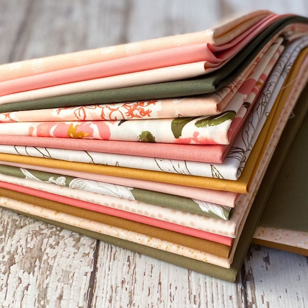 Curated Fat Quarter Bundle | 16 Fat Quarters | Hand Selected Art Gallery Fabrics Quilting Bundle