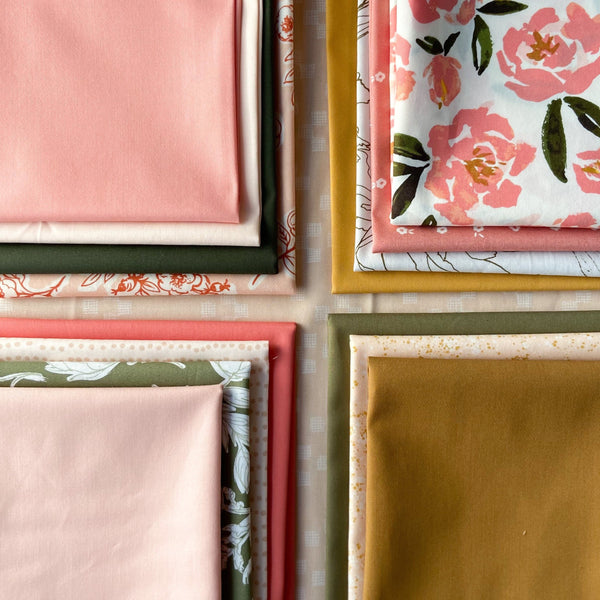 Curated Fat Quarter Bundle | 16 Fat Quarters | Hand Selected Art Gallery Fabrics Quilting Bundle