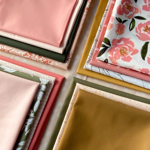 Curated Fat Quarter Bundle | 16 Fat Quarters | Hand Selected Art Gallery Fabrics Quilting Bundle