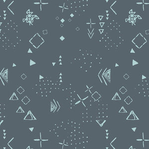 Matchmade Thoughts Midnight MTM-9401 | Matchmade by Pat Bravo | Art Gallery Fabrics | Continuous Yardage | Fat Quarter