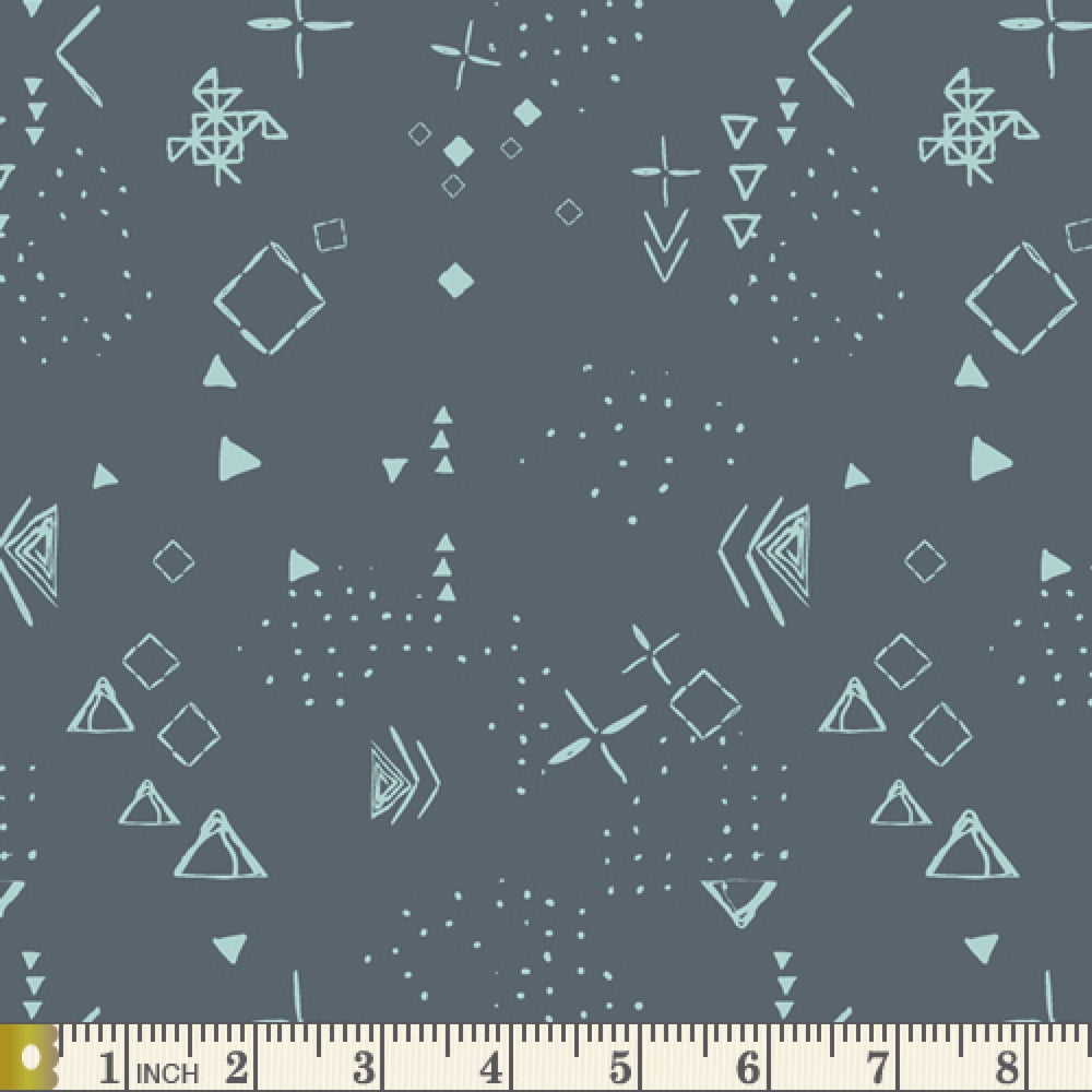 Matchmade Thoughts Midnight MTM-9401 | Matchmade by Pat Bravo | Art Gallery Fabrics | Continuous Yardage | Fat Quarter