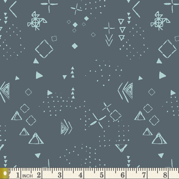 Matchmade Thoughts Midnight MTM-9401 | Matchmade by Pat Bravo | Art Gallery Fabrics | Continuous Yardage | Fat Quarter
