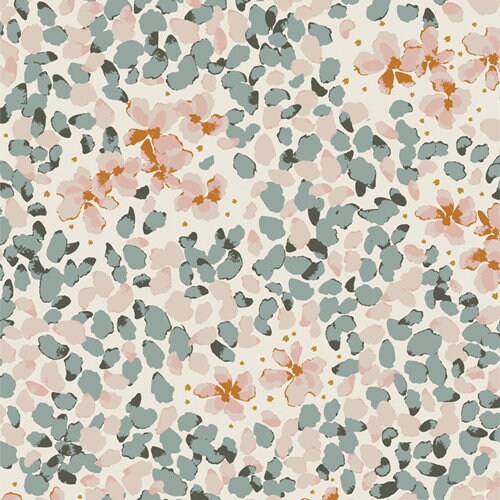 Velvet Jasmine Mellow VLV-49653 | Velvet by Amy Sinibaldi | Art Gallery Fabrics | Continuous Yardage | Fat Quarter
