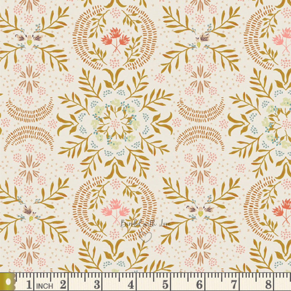 Velvet Firefly Awaken VLV-49650 | Velvet by Amy Sinibaldi | Art Gallery Fabrics | Continuous Yardage | End of Bolt | Destash