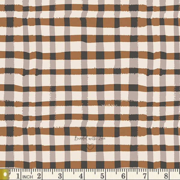 Wooly Umber LMB-28729 | Lambkin by Bonnie Christine | Art Gallery Fabrics | Quilting Fabric | Continuous Yardage | Fat Quarter