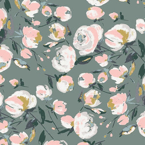 Sparkler Fusion Everlasting Blooms FUS-SK-1303 | Bari J | Sparkler Fusion by Art Gallery Fabrics | Yardage | Fat Quarter