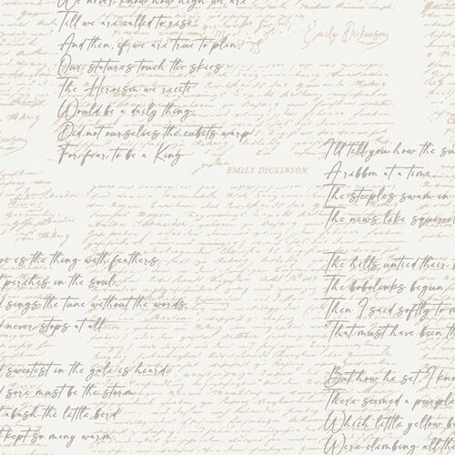 Poetic Manuscripts CAP-SV-11609 | Soften the Volume Capsule by Art Gallery Fabrics | Continuous Yardage | Fat Quarter