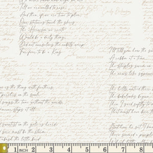 Poetic Manuscripts CAP-SV-11609 | Soften the Volume Capsule by Art Gallery Fabrics | Continuous Yardage | Fat Quarter