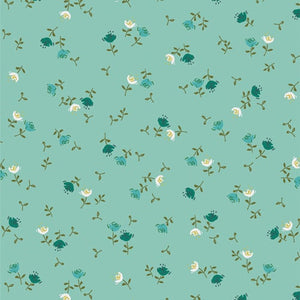 Velvet Olivia Celeste VLV-59656 | Velvet by Amy Sinibaldi | Art Gallery Fabrics | Continuous Yardage | Fat Quarter