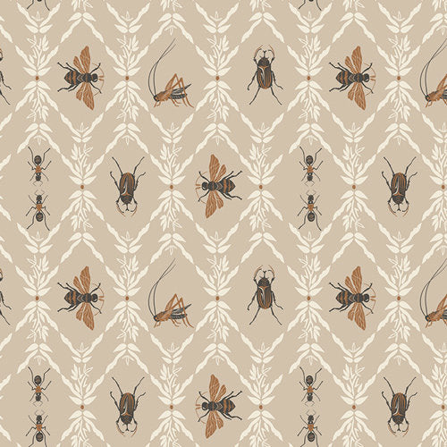 Little Entomologist LMB-28726 | Lambkin by Bonnie Christine | Art Gallery Fabrics | Quilting Fabric | Continuous Yardage | Fat Quarter