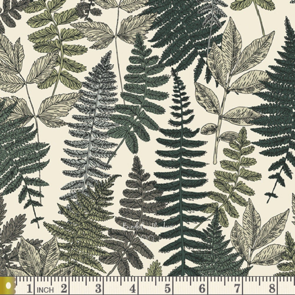 Dots Green Thumb HEH-42790 | Her & History by Bonnie Christine | Art Gallery Fabrics | Continuous Yardage | Fat Quarter