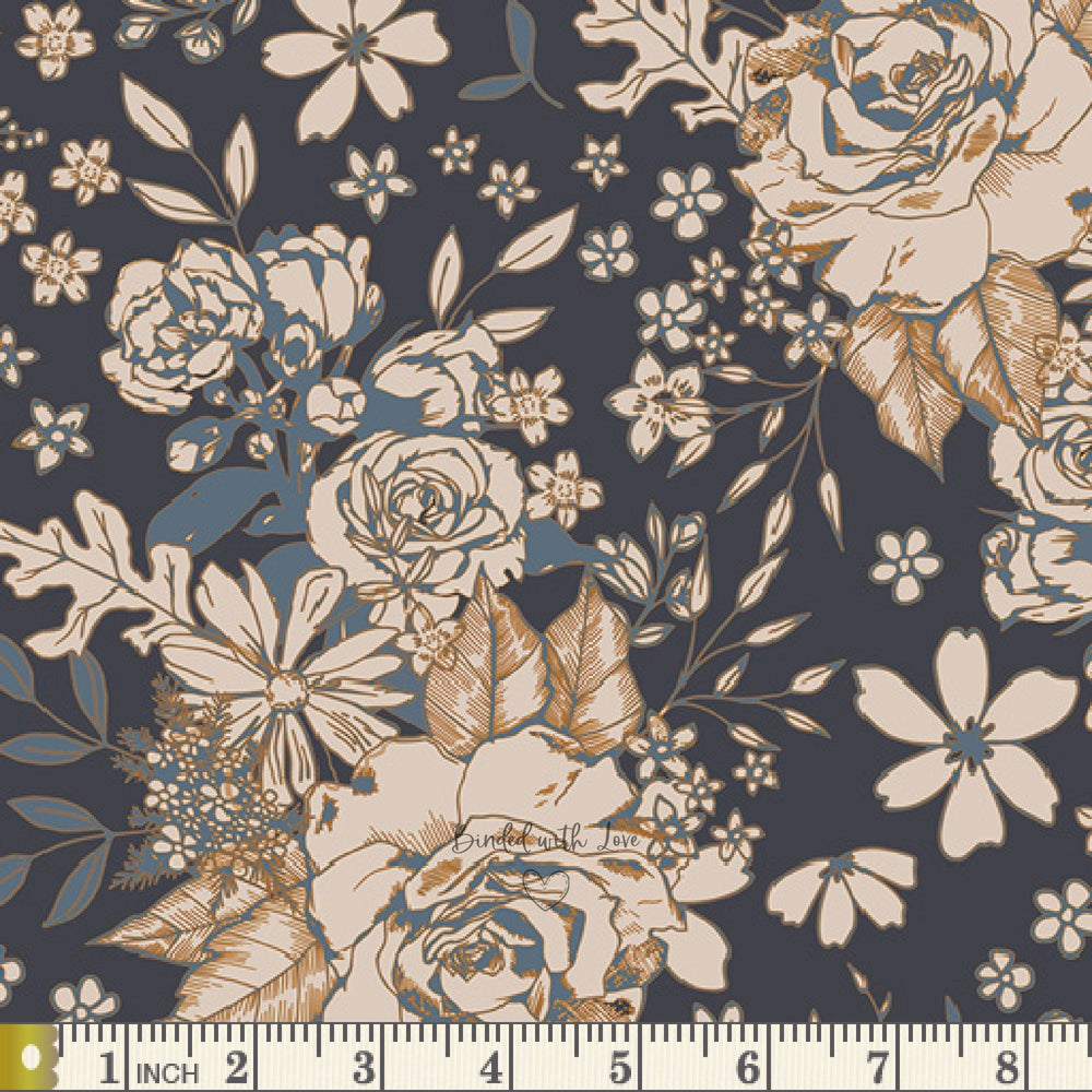 Floral Universe Trinkets FUS-T-1409 | Maureen Cracknell | Trinkets Fusion by Art Gallery Fabrics | Continuous Yardage | Fat Quarter