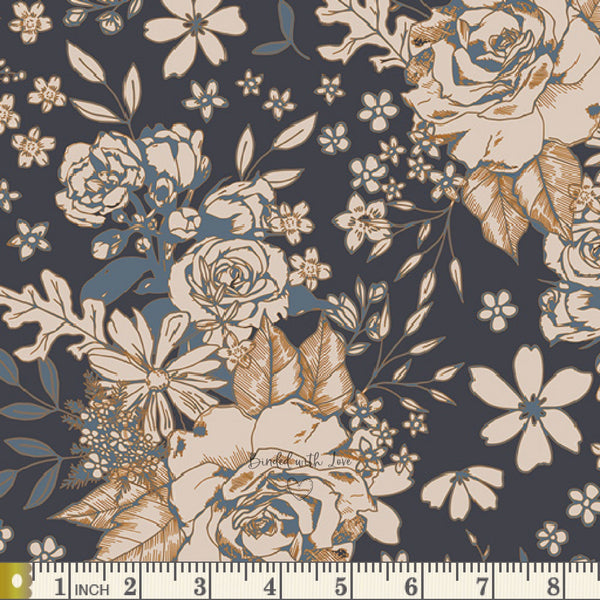 Floral Universe Trinkets FUS-T-1409 | Maureen Cracknell | Trinkets Fusion by Art Gallery Fabrics | Continuous Yardage | Fat Quarter
