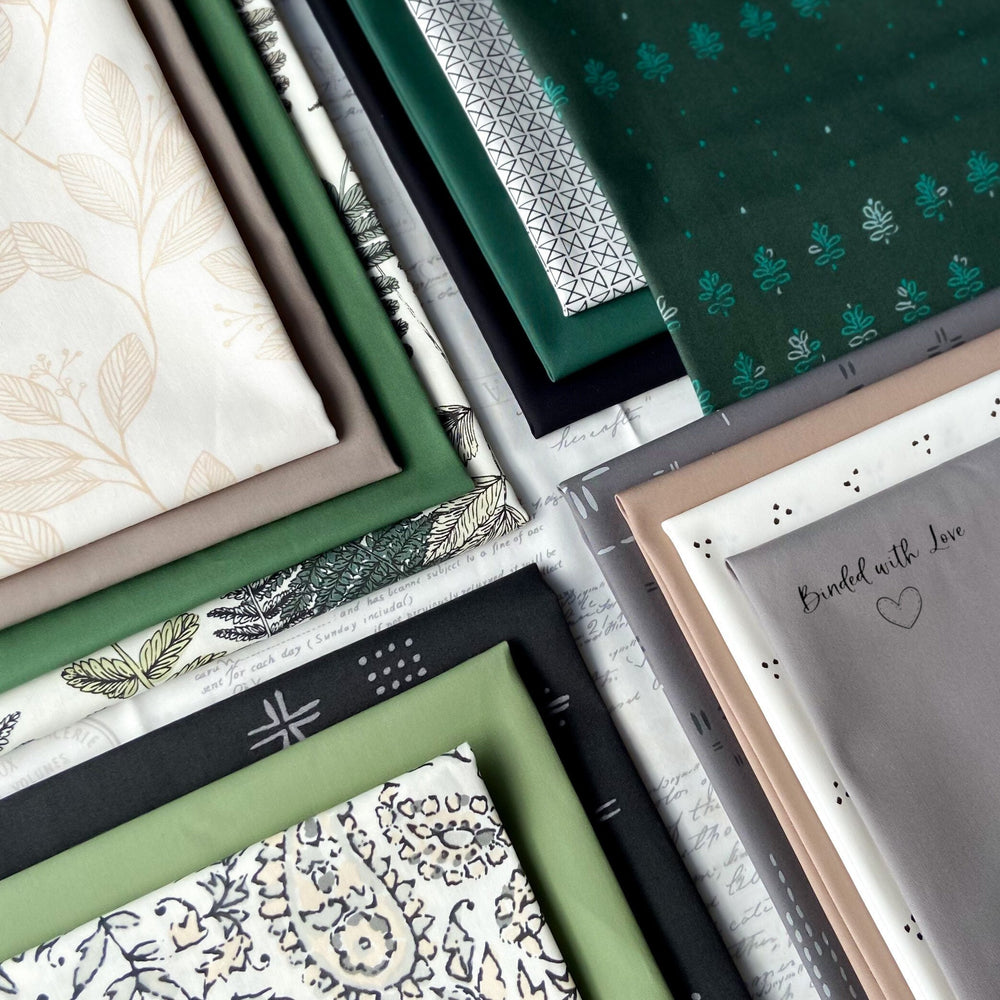 Curated Fat Quarter Bundle | 16 Fat Quarters | Hand Selected Art Gallery Fabrics Quilting Bundle | January Toad Spo