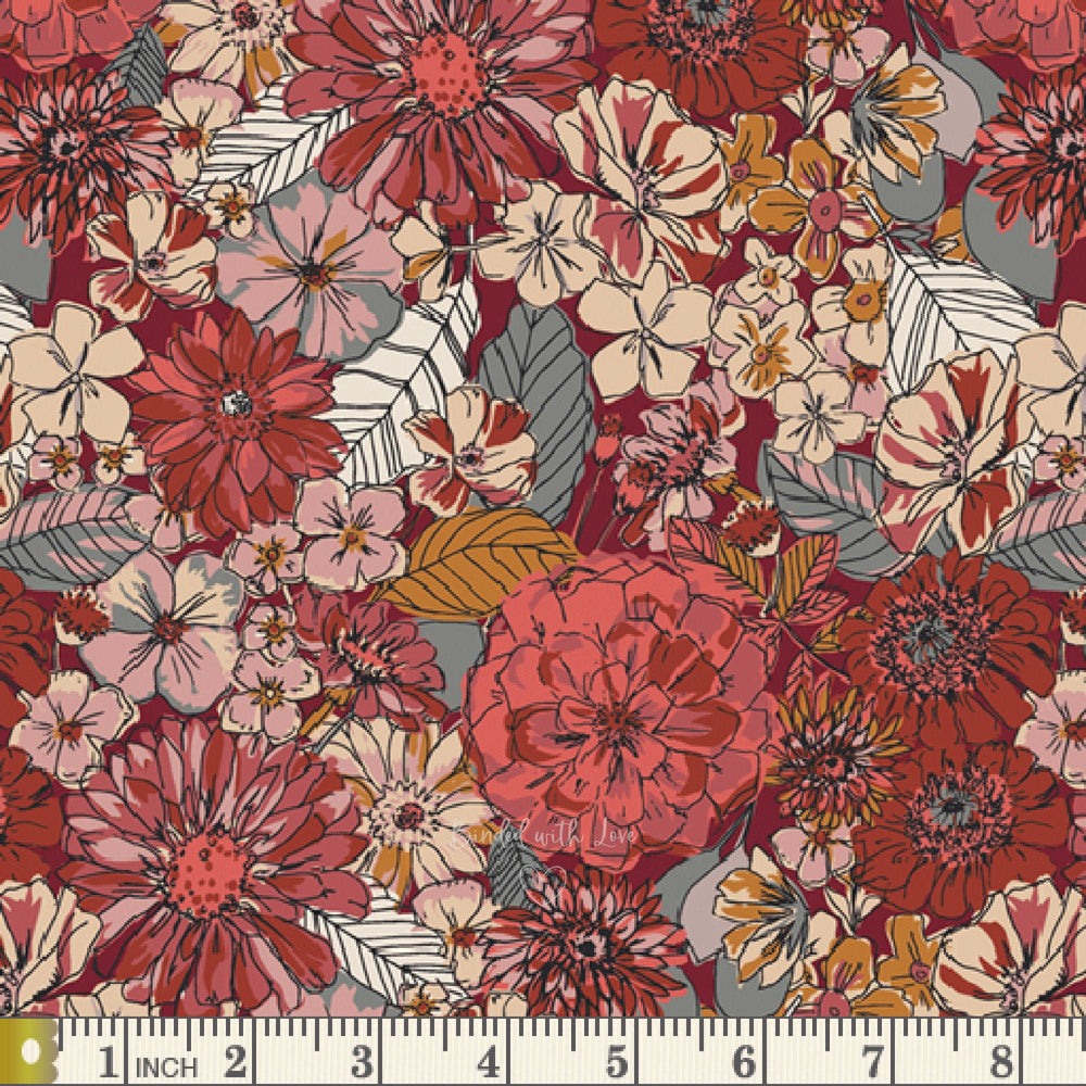 Kismet Fleuron Sanctuary KSM-83300 | Kismet by Sharon Holland | Art Gallery Fabrics | Yardage | Fat Quarter