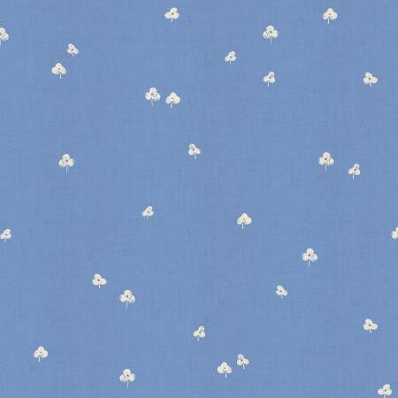 Clover and Over Pocket CS105-PO5U | Unbleached Cotton | Cotton + Steel Basics | End of Bolt | Destash