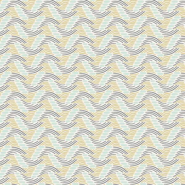 Windswept Golden Fields JT104-GF4 | Juliana Tipton | Tidepool Collaborative Collection by Cotton + Steel | Yardage | End of Bolt | Destash