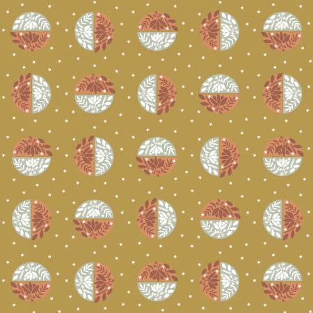 Solstice Fields of Gold AC101-FOG3 | Camp Creek by Ash Cascade | Cotton + Steel | Continuous Yardage | Fat Quarter