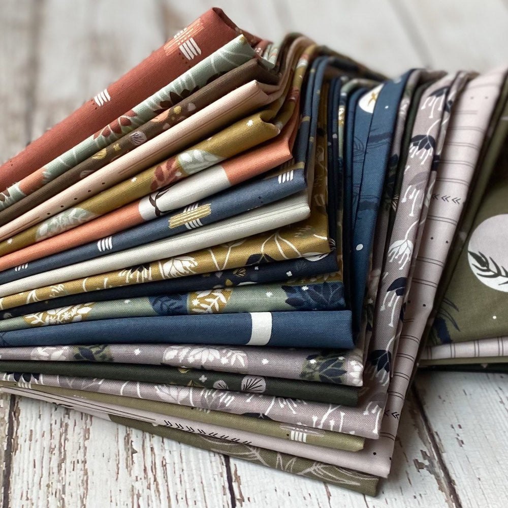 Camp Creek Full Collection by Ash Cascade | 18 Prints | Cotton + Steel | Fat Quarter Bundle | Fall Quilting Bundle