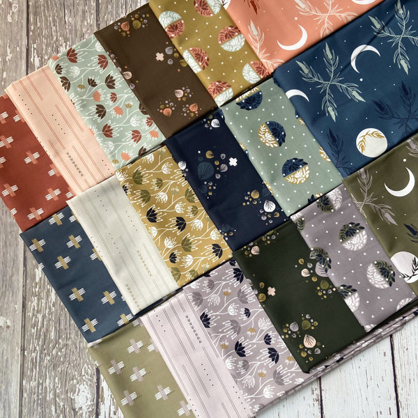 Camp Creek Full Collection by Ash Cascade | 18 Prints | Cotton + Steel | Fat Quarter Bundle | Fall Quilting Bundle