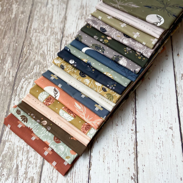 Camp Creek Full Collection by Ash Cascade | 18 Prints | Cotton + Steel | Fat Quarter Bundle | Fall Quilting Bundle