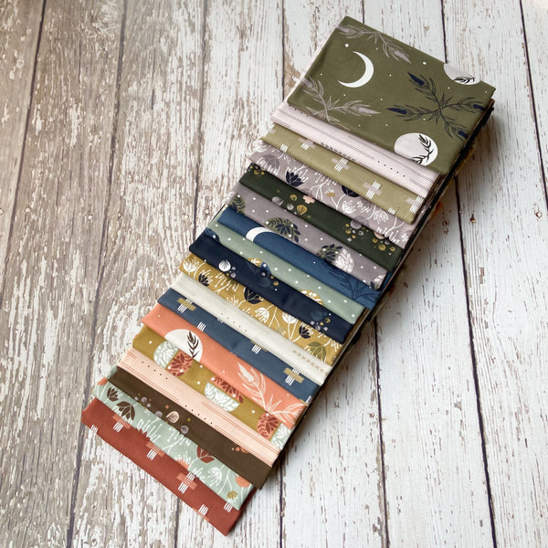 Camp Creek Full Collection by Ash Cascade | 18 Prints | Cotton + Steel | Fat Quarter Bundle | Fall Quilting Bundle