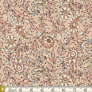 Kismet India Ink Parchment KSM-73305 | Kismet by Sharon Holland | Art Gallery Fabrics | Continuous Yardage | Fat Quarter