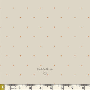 Handstitched Linen GLR-44303 | Gloria by Maureen Cracknell | Art Gallery Fabrics | Continuous Yardage| Fat Quarter