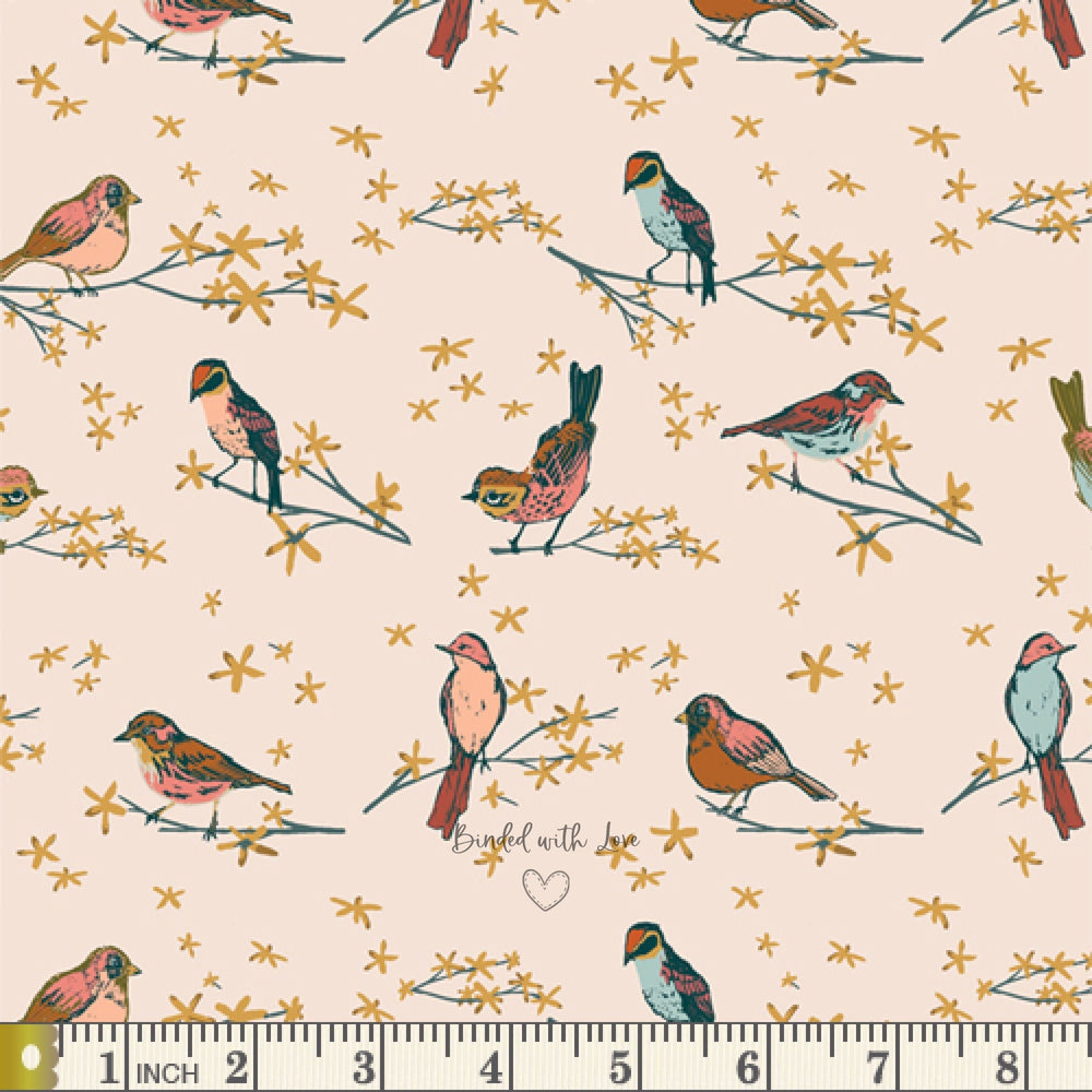 The Dawn Chorus GLR-44305 | Gloria by Maureen Cracknell | Art Gallery Fabrics | Quilting Fabric | Continuous Yardage| Fat Quarter