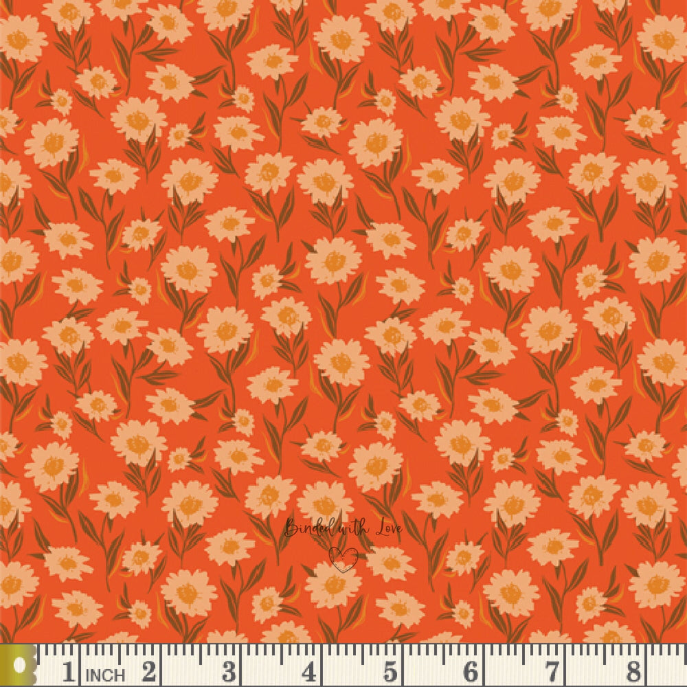 Bountiful Daisies Tart SSP-26611 | Season and Spice by AGF Studio | Art Gallery Fabrics | Continuous Yardage | End of Bolt | Destash