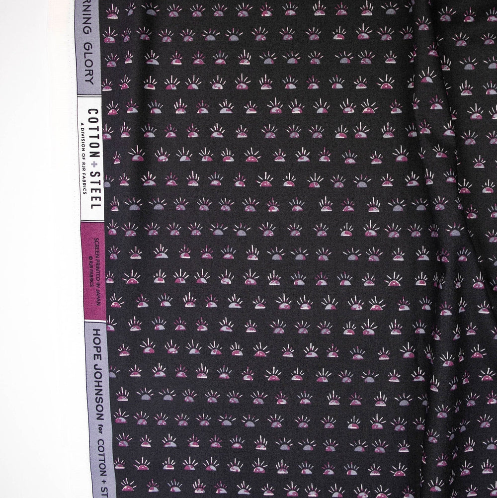 Morning Glory Dusk HJ103-DU2 | Dusk till Dawn by Hope Johnson | Cotton + Steel | Continuous Yardage | Fat Quarter