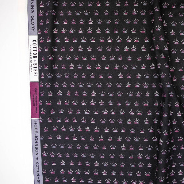 Morning Glory Dusk HJ103-DU2 | Dusk till Dawn by Hope Johnson | Cotton + Steel | Continuous Yardage | Fat Quarter