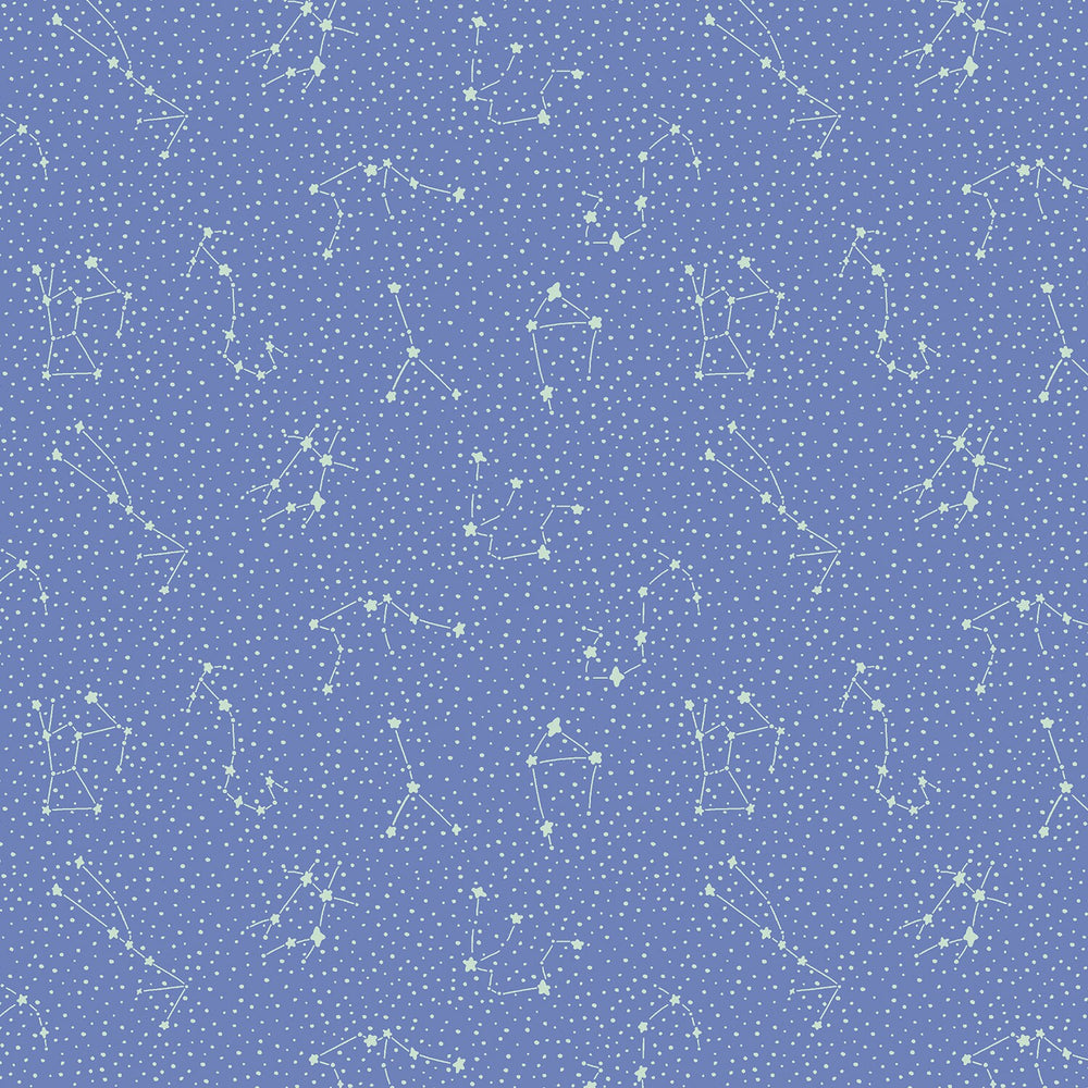 Galaxy Sea Reflection CC406-SR3 | Cosmic Sea by Callie and Co | Cotton + Steel | Continuous Yardage | End of bolt | Destash