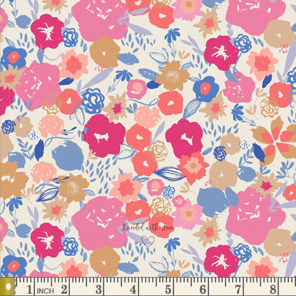 Charming Abloom TAT-39904 | Tails & Threads by Patty Basemi | Art Gallery Fabrics | Fat Quarter | End of Bolt | Destash
