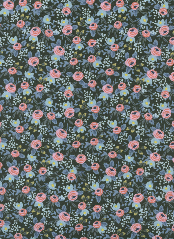 Rosa Hunter AB8004-005 | Menagerie by Rifle Paper Co | Cotton + Steel | Continuous Yardage | End of Bolt | Destash