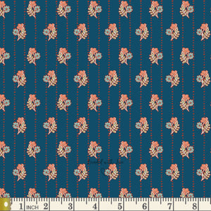 Thriving Threads Deep FLO-9124 | Fleet & Flourish by Maureen Cracknell | Art Gallery Fabrics | Continuous Yardage | End of Bolt | Destash