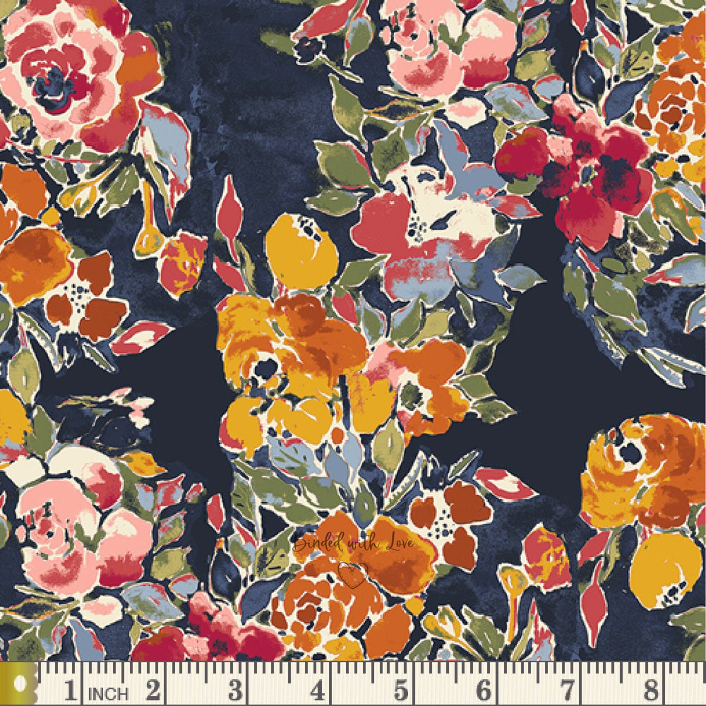 Botanist's Essay Two TRB-2000 | Garden of Opulence by Bari J | Art Gallery Fabrics | Continuous Yardage | Fat Quarter | Quilting Fabric
