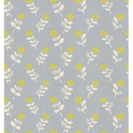 Odoru Hana Gray HO105-GY2U | Mori No Tomodachi by Hitomi Osumi | Cotton + Steel | Continuous Yardage | End of Bolt | Destash