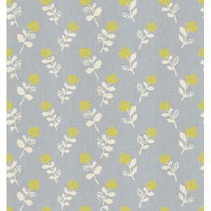 Odoru Hana Gray HO105-GY2U | Mori No Tomodachi by Hitomi Osumi | Cotton + Steel | Continuous Yardage | End of Bolt | Destash