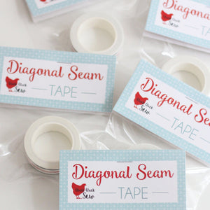 Diagonal Seam Tape | Cluck Cluck Sew |