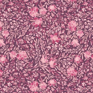 Swaying Branches Pink Blossom RJ5103-PB2 | Butterflies in the Garden by RJR Studios | Continuous Yardage | Fat Quarter