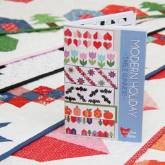 Modern Holiday Table Runners by Cluck Cluck Sew | Paper Pattern | Modern Quilt Pattern | Confident Beginner