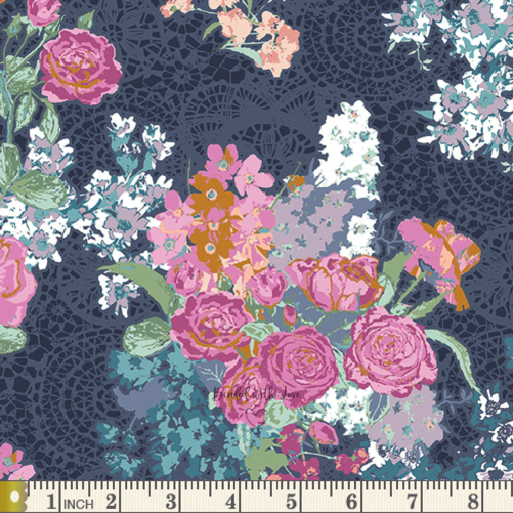 Nisi Flora Four TRB-4011 | Eclectic Intuition by Katarina Roccella | Art Gallery Fabrics | Season of Tribute | Yardage | Fat Quarters