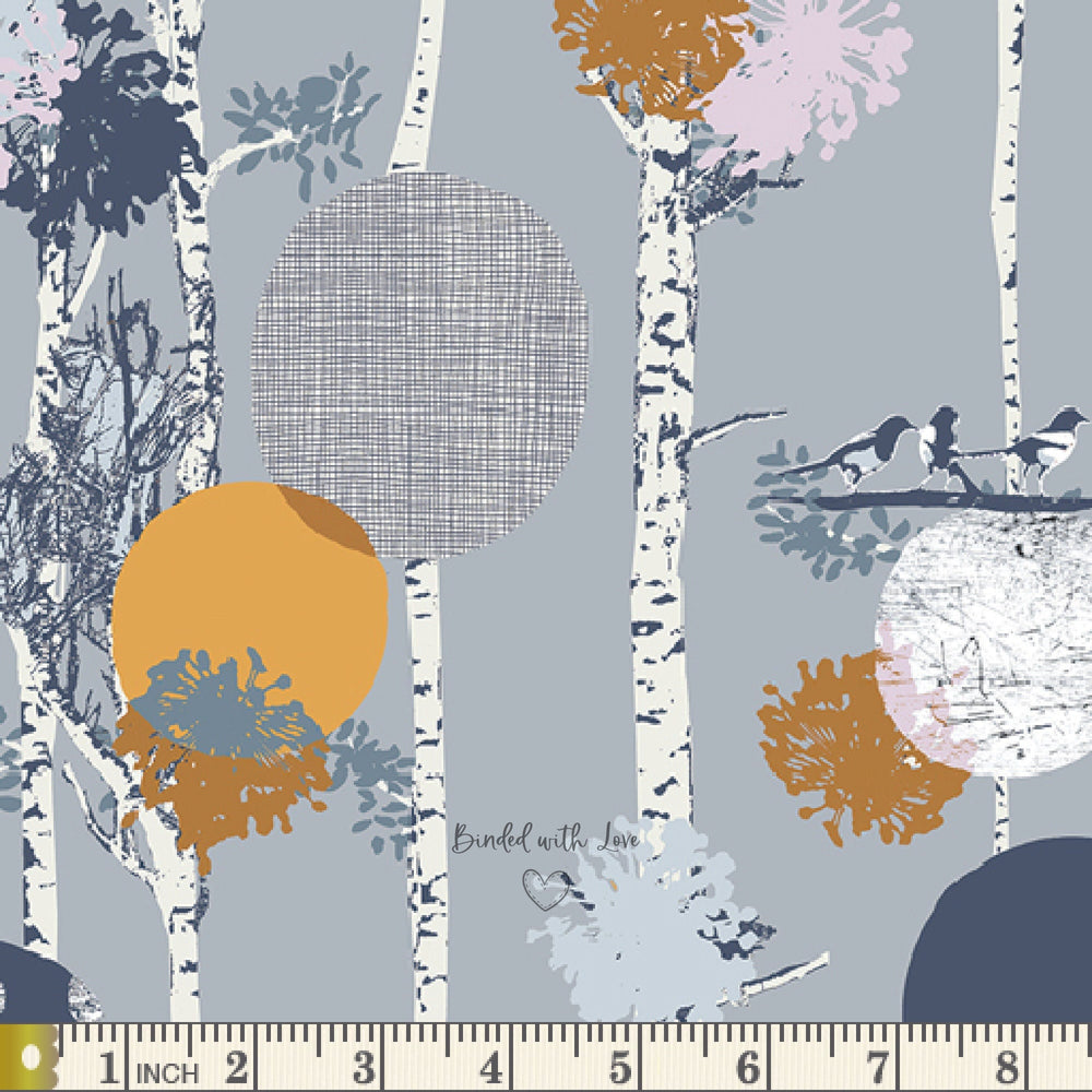 Stamped Grove Four TRB-4002 | Eclectic Intuition by Katarina Roccella | Art Gallery Fabrics | Season of Tribute | Yardage | Fat Quarters