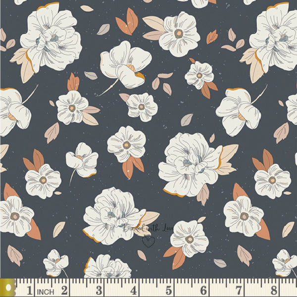 Magnolia Dreams Night GAL34900 | Gayle Loraine by Elizabeth Chappell | Art Gallery Fabrics | Yardage | End of Bolt | Destash
